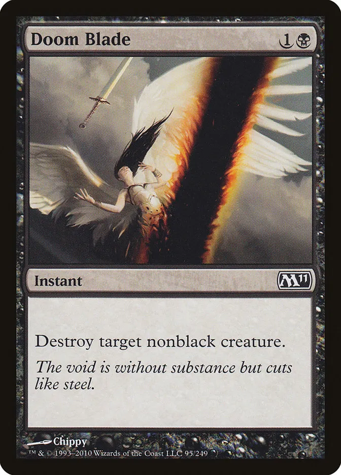 2010 Magic 2011 Doom Blade common #95 common card image