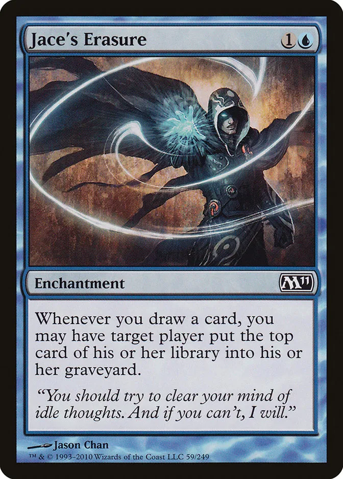 2010 Magic 2011 Jace's Erasure common #59 common card image
