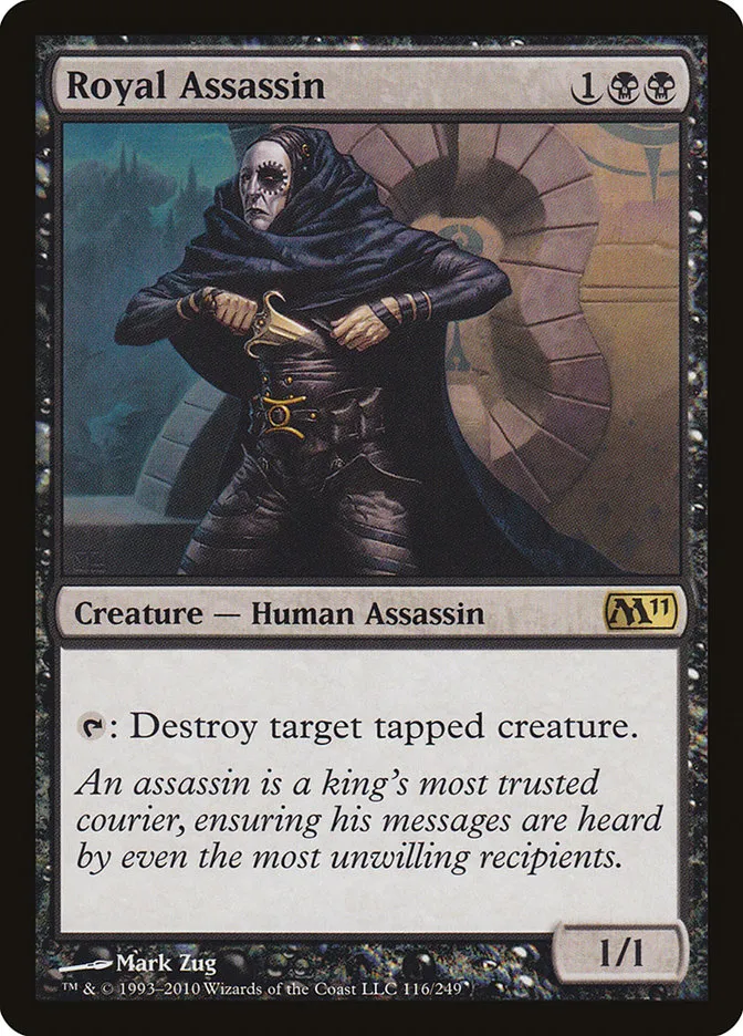 2010 Magic 2011 Royal Assassin #116 rare card image