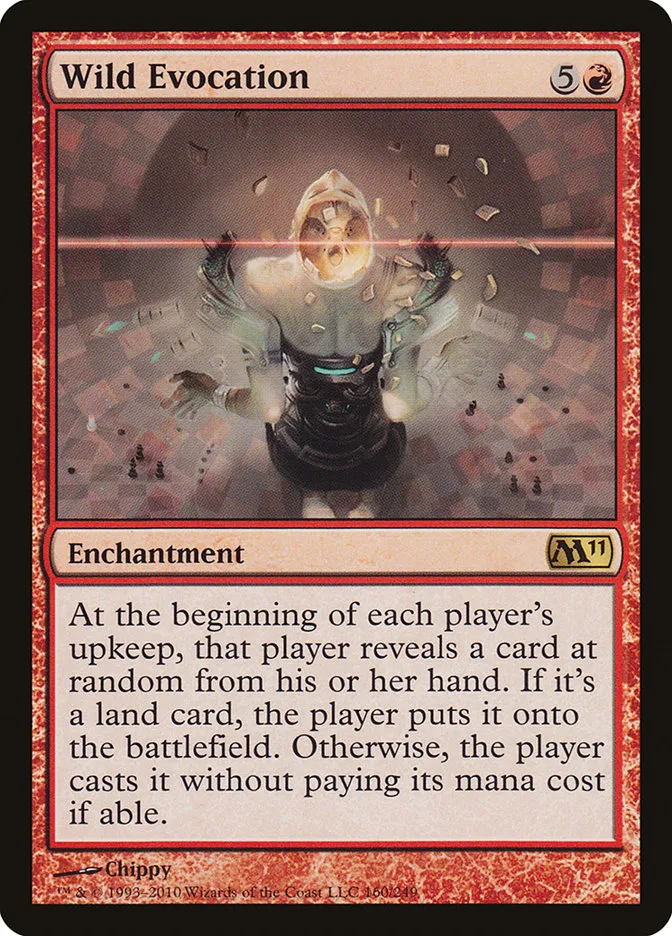 2010 Magic 2011 Wild Evocation rare #160 rare card image