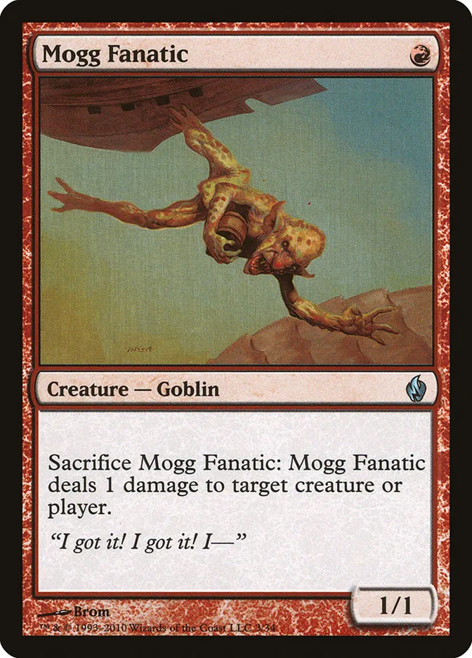 2010 Premium Deck Series: Fire and Lightning Mogg Fanatic uncommon #3 uncommon card image