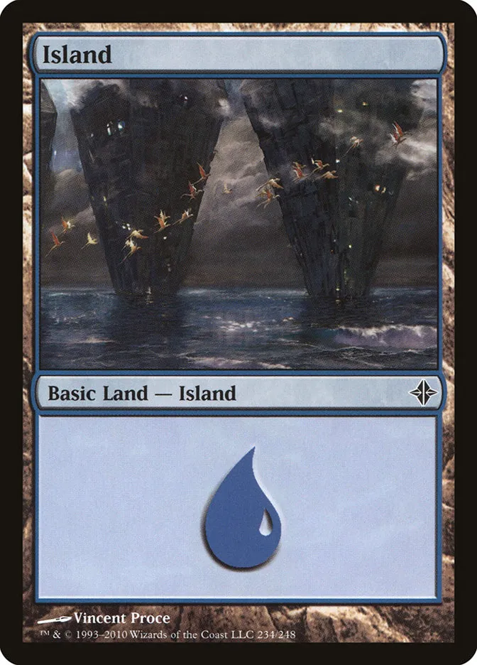 2010 Rise of the Eldrazi Island #234 common card image