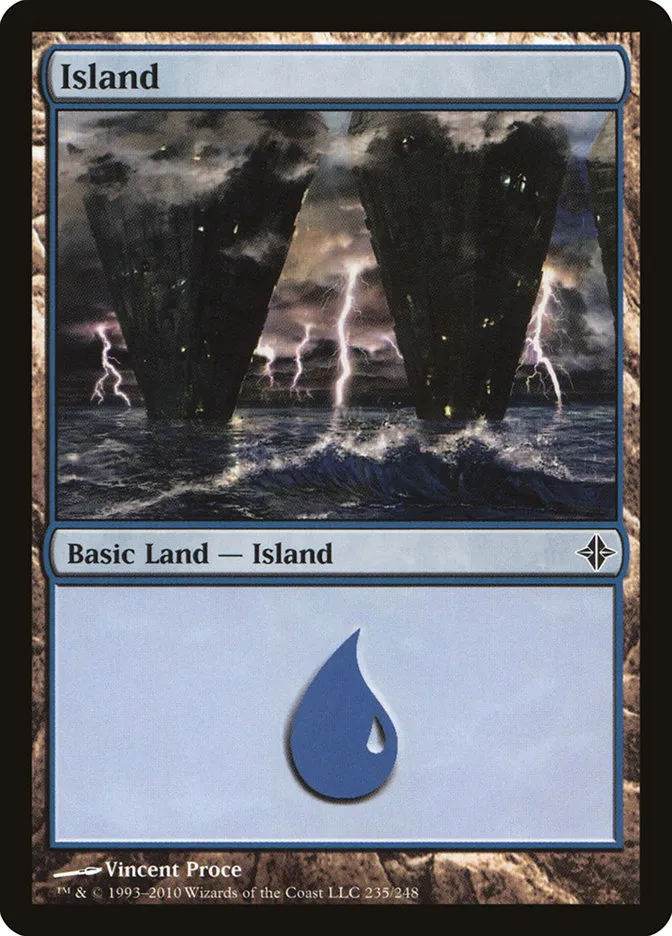 2010 Rise of the Eldrazi Island #235 common card image