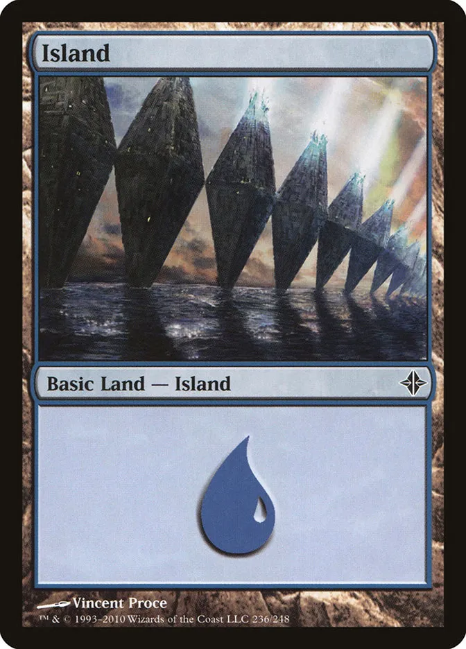 2010 Rise of the Eldrazi Island #236 common card image