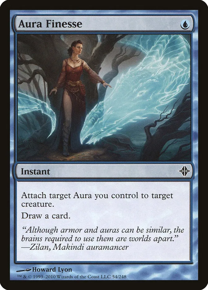 2010 Rise of the Eldrazi Aura Finesse #54 common card image