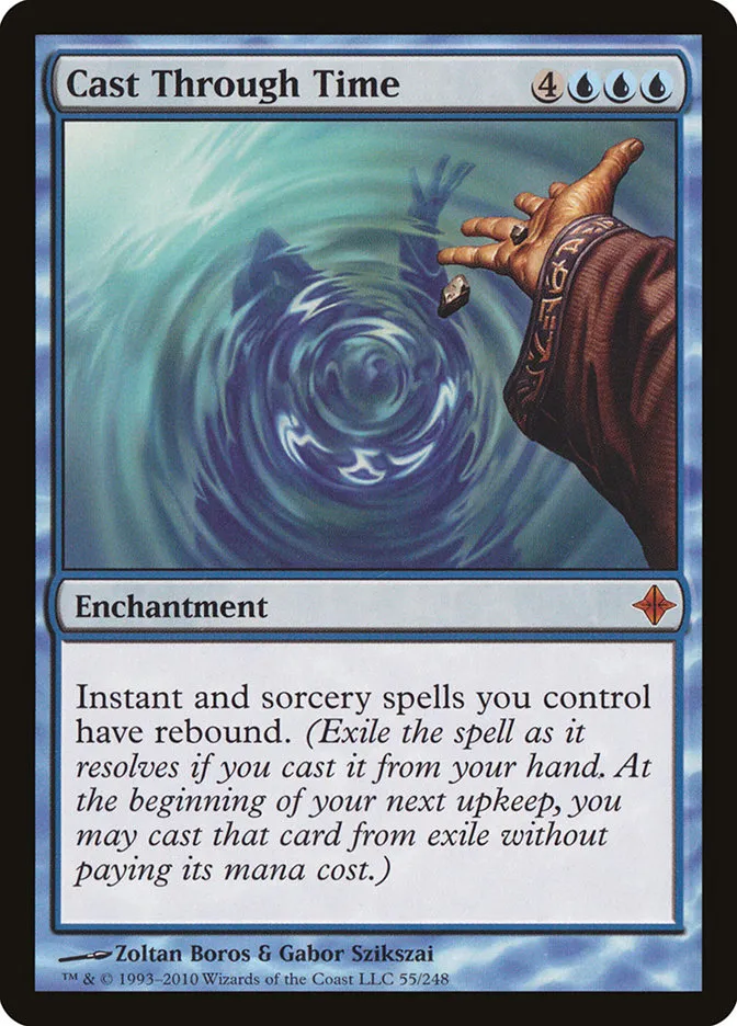 2010 Rise of the Eldrazi Cast Through Time #55 mythic card image