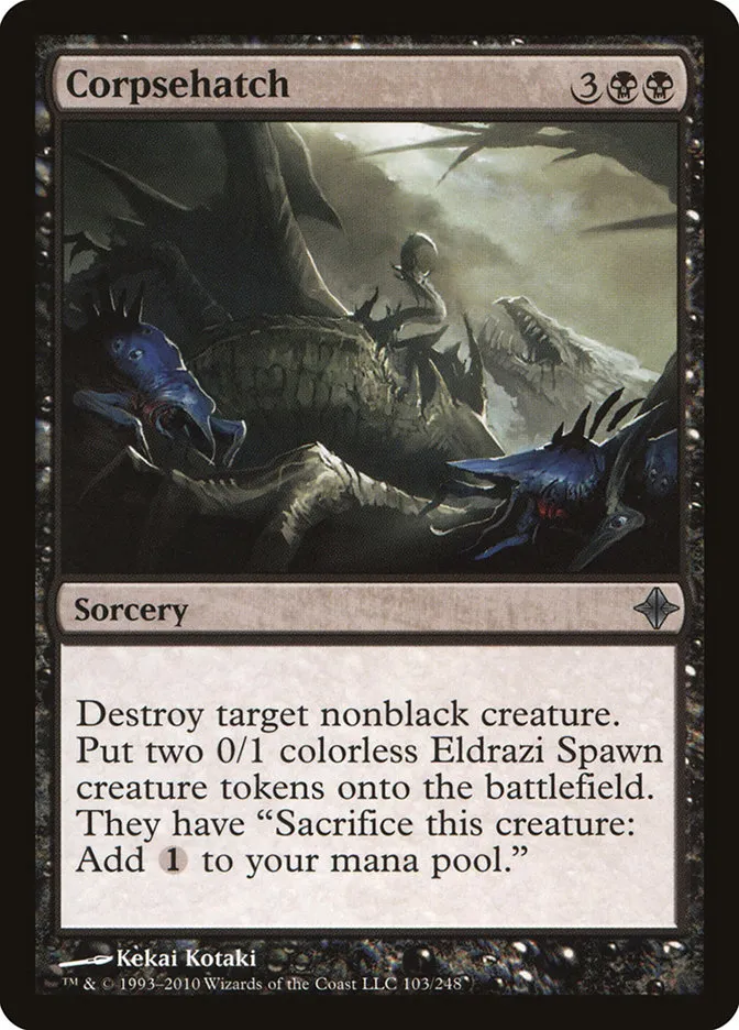 2010 Rise of the Eldrazi Corpsehatch #103 uncommon card image