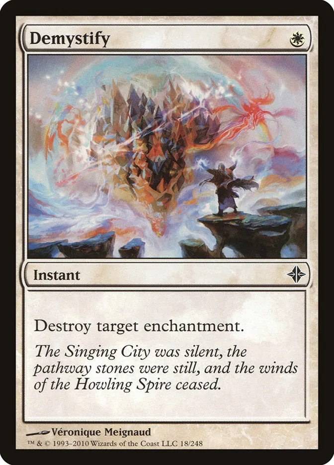 2010 Rise of the Eldrazi Demystify #18 common card image