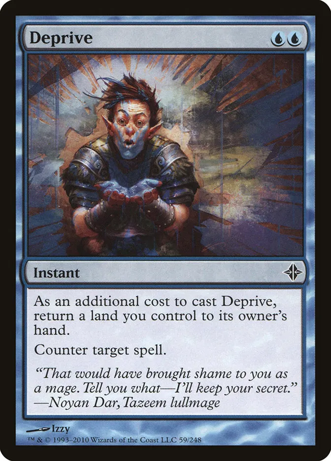 2010 Rise of the Eldrazi Deprive #59 common card image