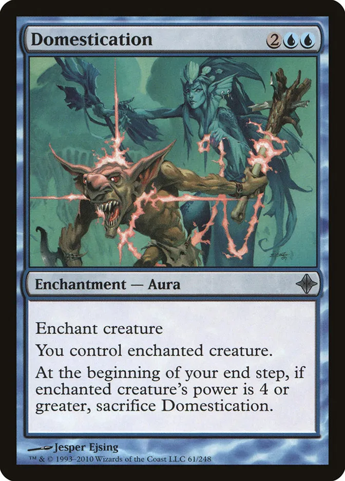 2010 Rise of the Eldrazi Domestication #61 uncommon card image