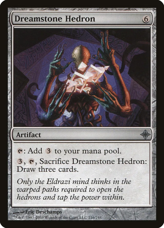 2010 Rise of the Eldrazi Dreamstone Hedron #216 uncommon card image