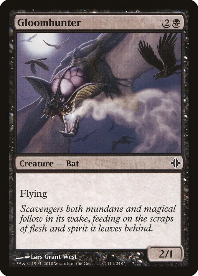 2010 Rise of the Eldrazi Gloomhunter #111 common card image