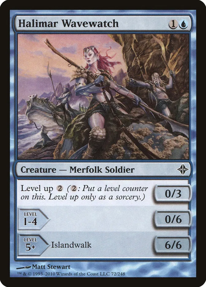 2010 Rise of the Eldrazi Halimar Wavewatch #72 common card image