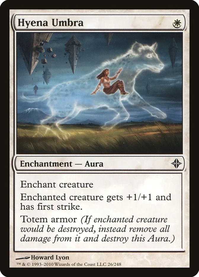 2010 Rise of the Eldrazi Hyena Umbra #26 common card image
