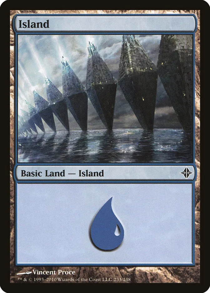 2010 Rise of the Eldrazi Island #233 common card image