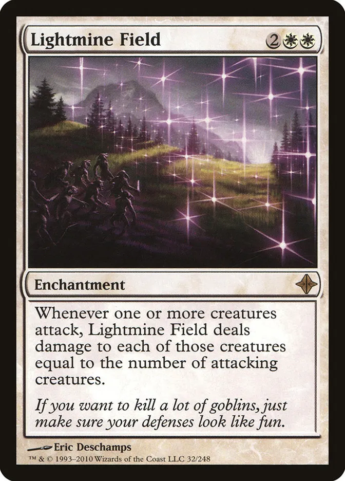 2010 Rise of the Eldrazi Lightmine Field #32 rare card image