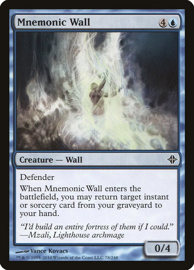 2010 Rise of the Eldrazi Mnemonic Wall #78 common card image