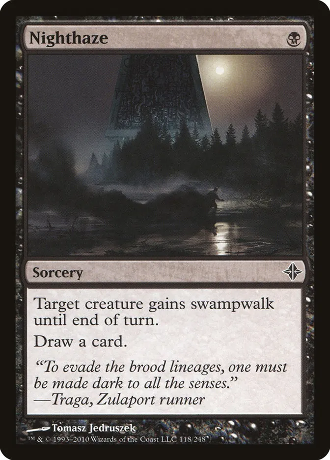 2010 Rise of the Eldrazi Nighthaze #118 common card image