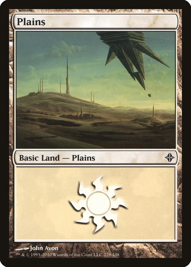 2010 Rise of the Eldrazi Plains #229 common card image