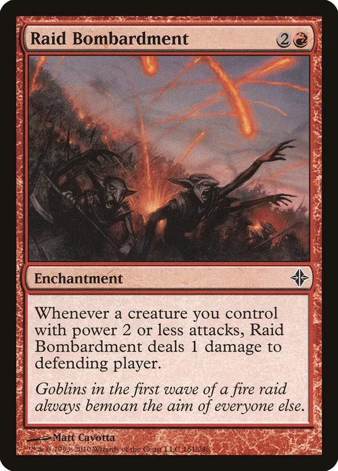 2010 Rise of the Eldrazi Raid Bombardment #161 common card image