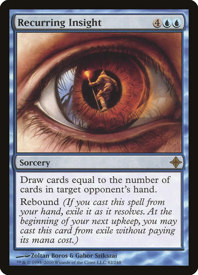 2010 Rise of the Eldrazi Recurring Insight #82 rare card image