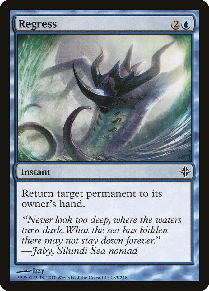 2010 Rise of the Eldrazi Regress #83 common card image