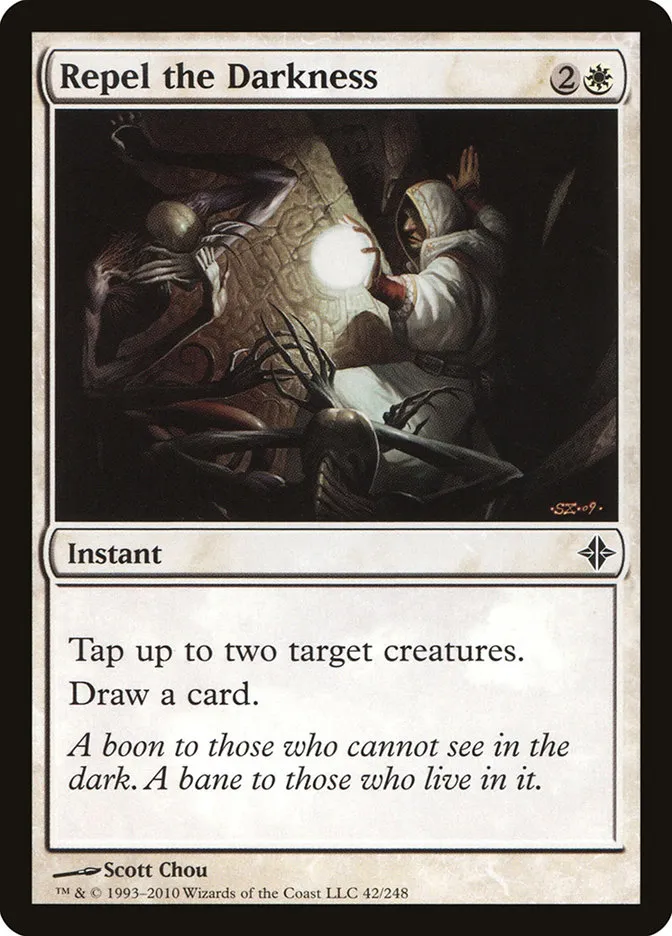 2010 Rise of the Eldrazi Repel the Darkness #42 common card image