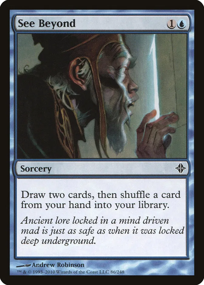 2010 Rise of the Eldrazi See Beyond #86 common card image