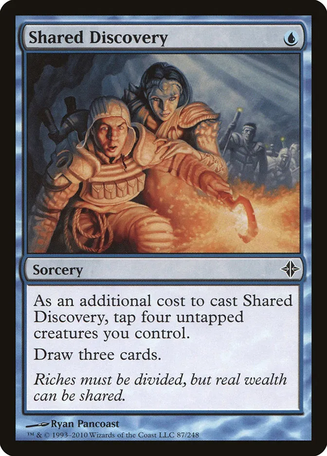 2010 Rise of the Eldrazi Shared Discovery #87 common card image