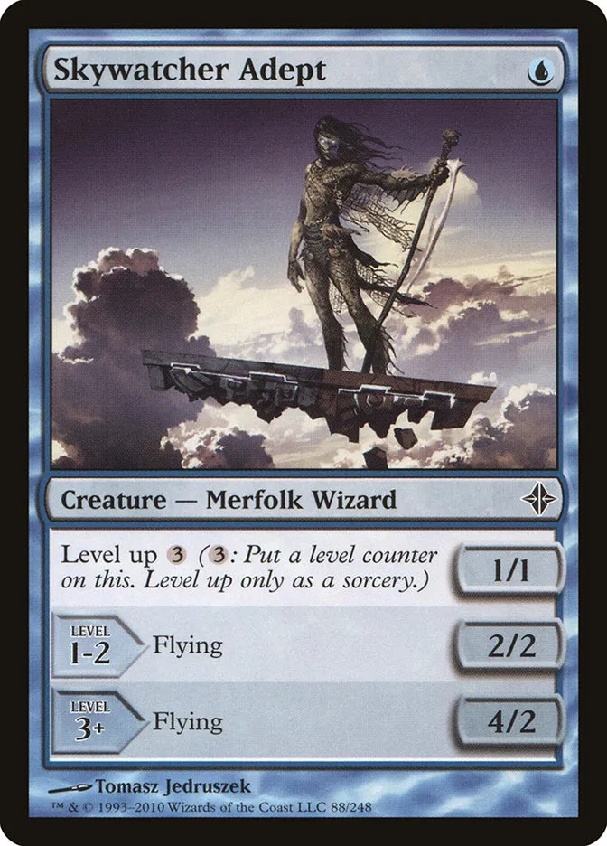 2010 Rise of the Eldrazi Skywatcher Adept #88 common card image