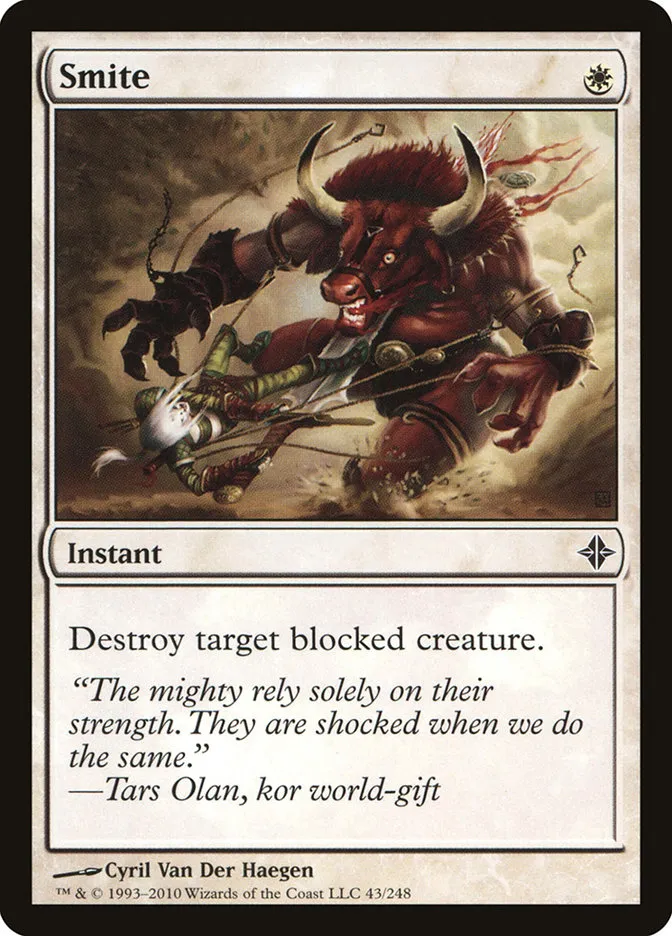 2010 Rise of the Eldrazi Smite #43 common card image