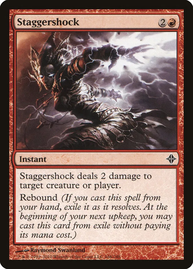 2010 Rise of the Eldrazi Staggershock #166 common card image