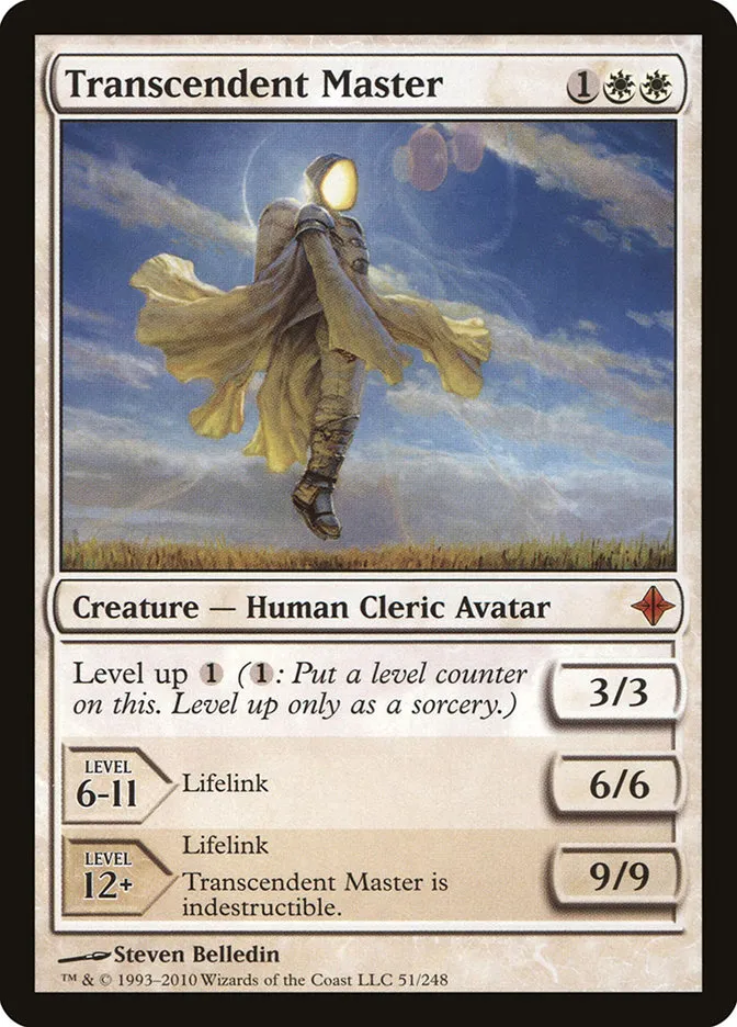 2010 Rise of the Eldrazi Transcendent Master #51 mythic card image