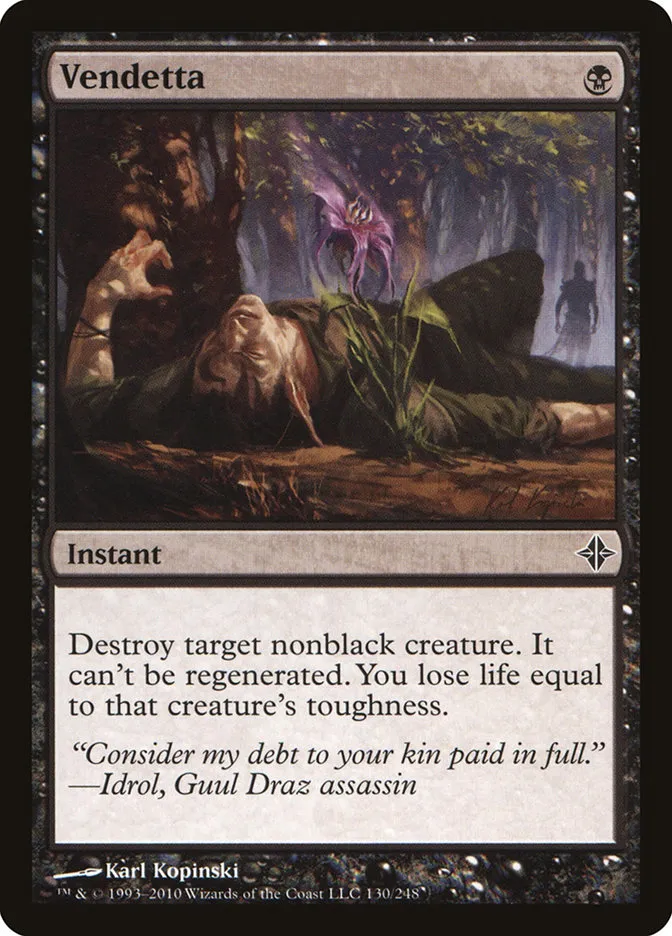2010 Rise of the Eldrazi Vendetta #130 common card image
