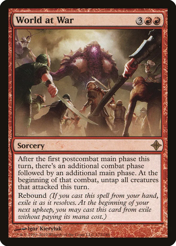2010 Rise of the Eldrazi World at War #172 rare card image