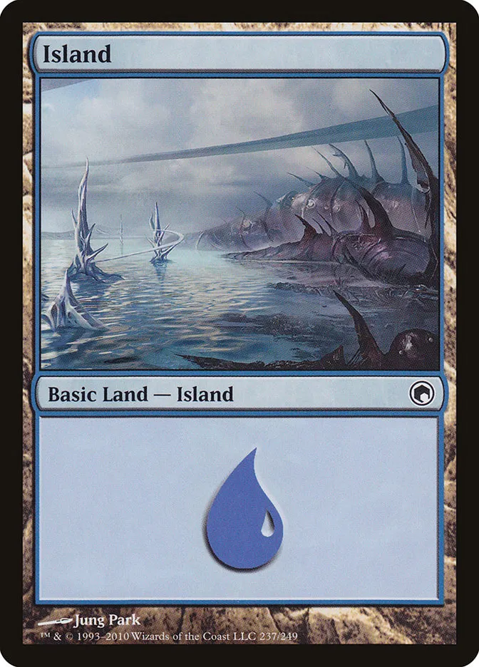 2010 Scars of Mirrodin Island #237 common card image