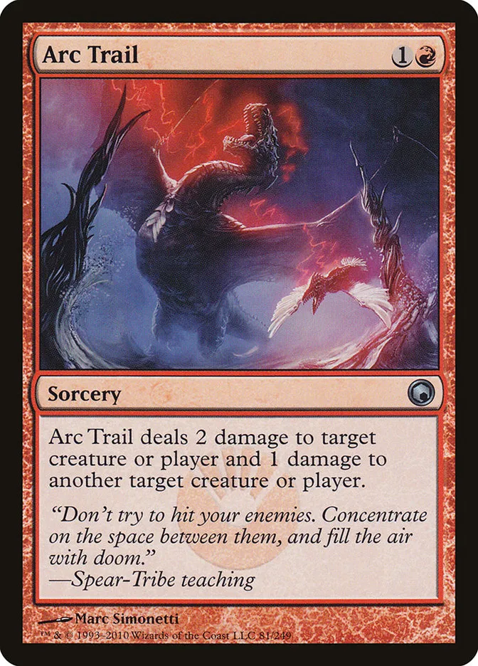 2010 Scars of Mirrodin Arc Trail #81 uncommon card image