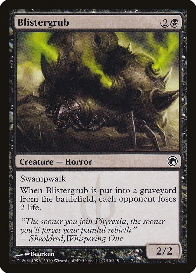 2010 Scars of Mirrodin Blistergrub #56 common card image