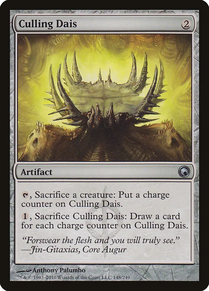 2010 Scars of Mirrodin Culling Dais #148 uncommon card image
