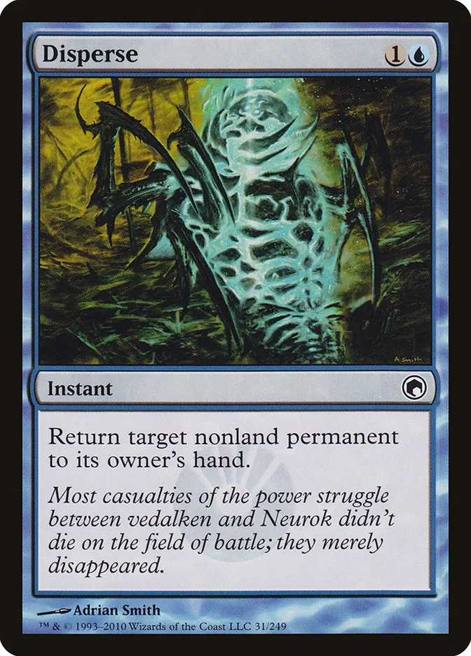 2010 Scars of Mirrodin Disperse #31 common card image