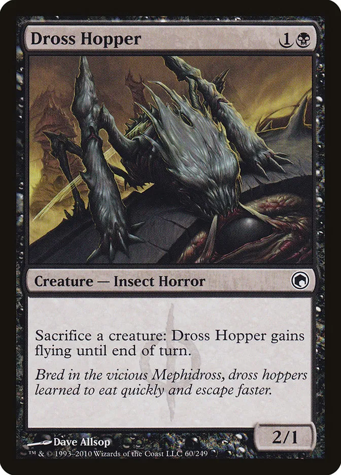 2010 Scars of Mirrodin Dross Hopper #60 common card image