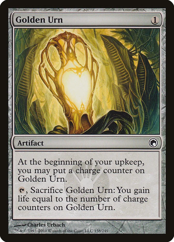 2010 Scars of Mirrodin Golden Urn #158 common card image