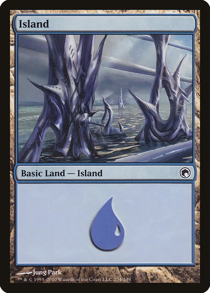 2010 Scars of Mirrodin Island #234 common card image