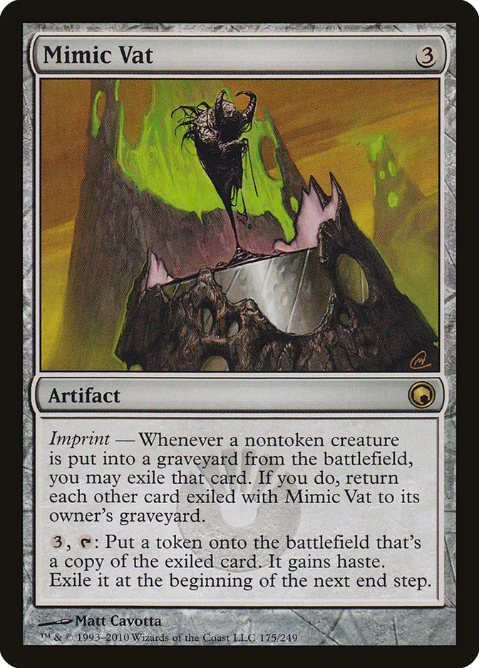 2010 Scars of Mirrodin Mimic Vat #175 rare card image