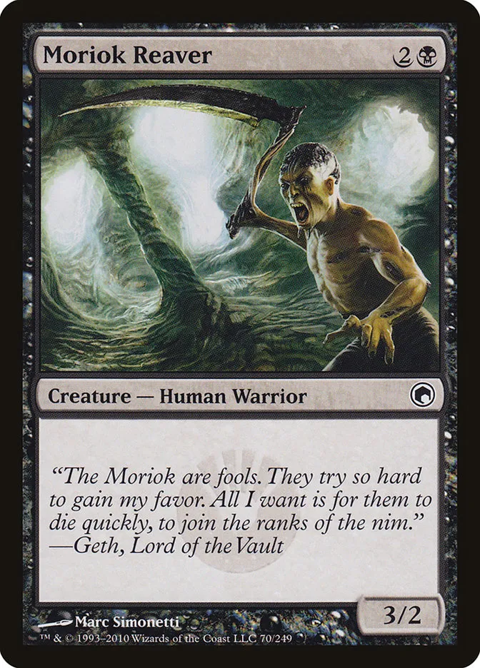 2010 Scars of Mirrodin Moriok Reaver #70 common card image