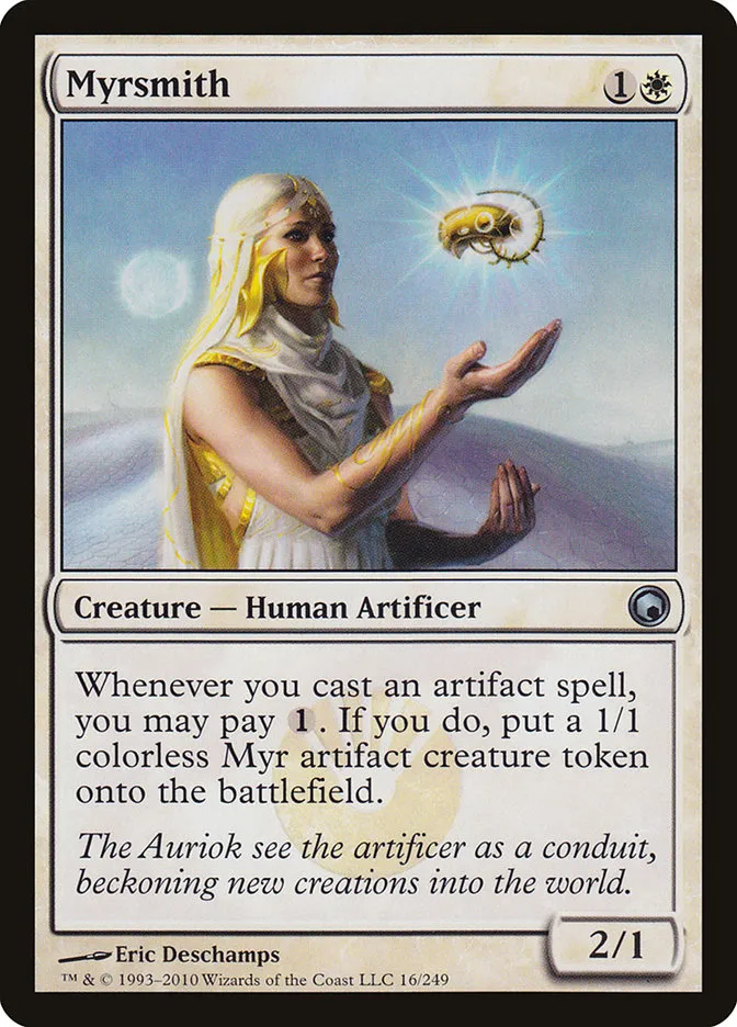 2010 Scars of Mirrodin Myrsmith #16 uncommon card image