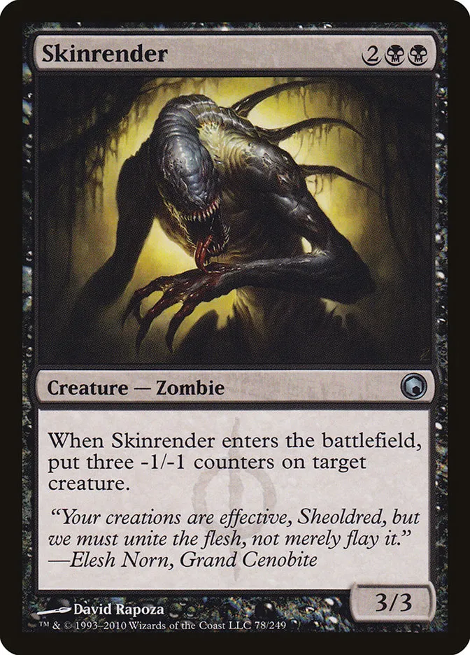 2010 Scars of Mirrodin Skinrender #78 uncommon card image