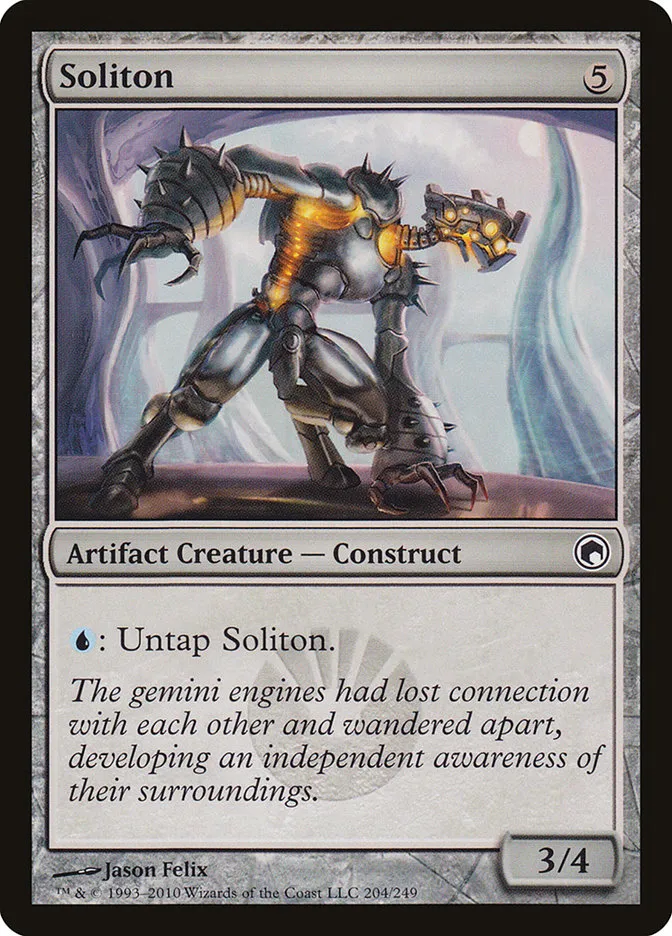 2010 Scars of Mirrodin Soliton #204 common card image