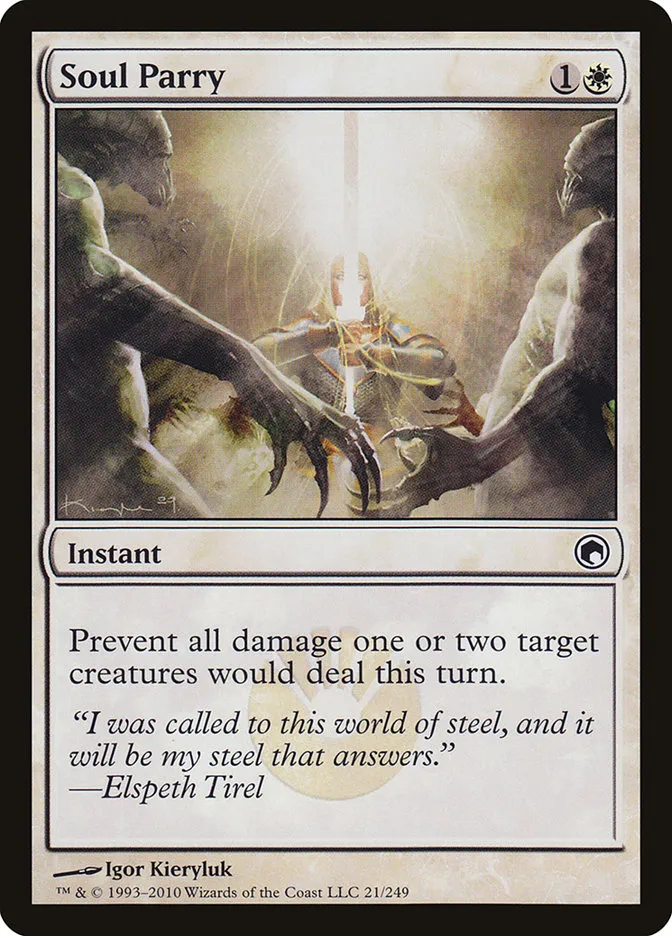 2010 Scars of Mirrodin Soul Parry #21 common card image