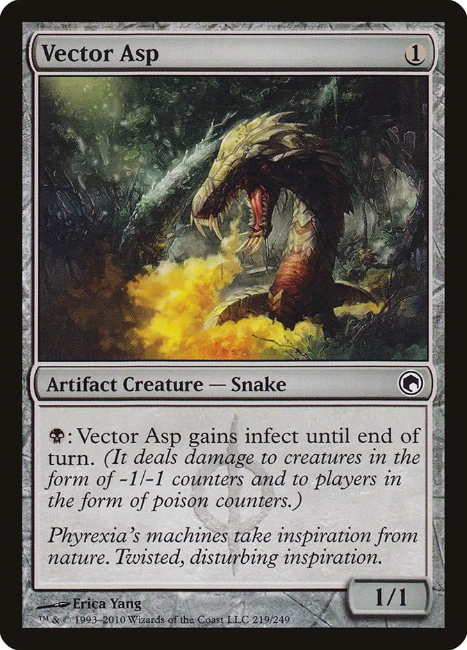 2010 Scars of Mirrodin Vector Asp #219 common card image